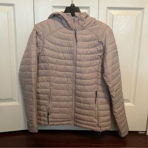 Blush Columbia Sportswear puffer jacket #pufferjacket